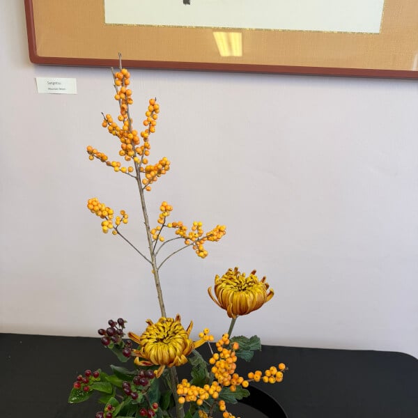 Fall Ikebana Class review by Gioconda Wishard - Los Angeles