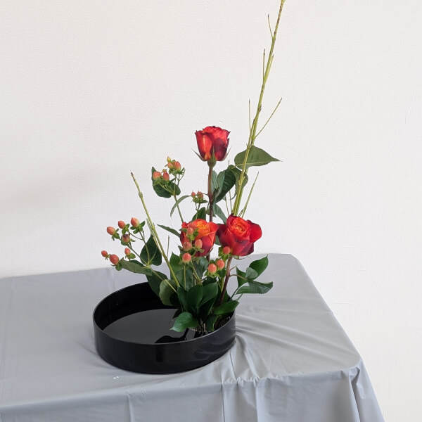Ikebana Arranging Class review by Kaley Gelineau - Los Angeles
