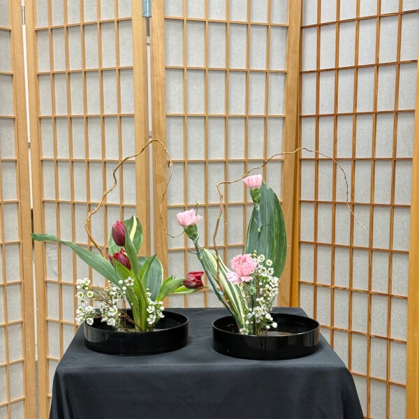 Ikebana Arranging Class review by Laura Welker - Los Angeles